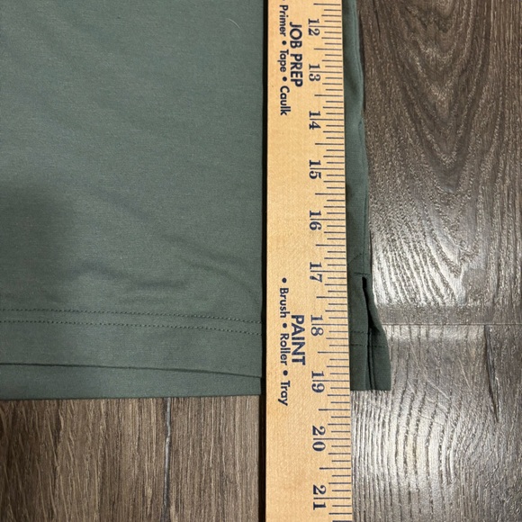 Travis Mathew Glenview Stripe Golf Polo Sage Green Men’s size Large - Picture 10 of 10